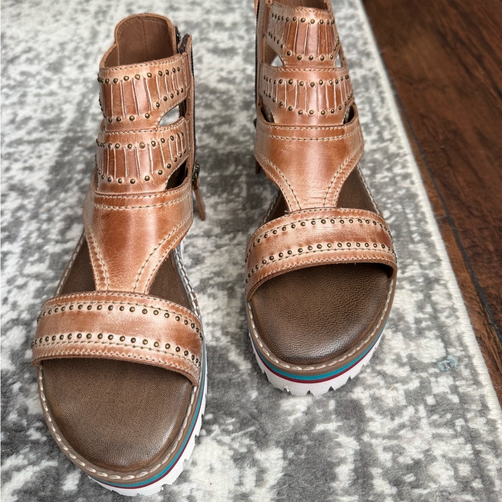 New Roan Charla Hi Oats Epica Sandals size 7 - Picture 6 of 6